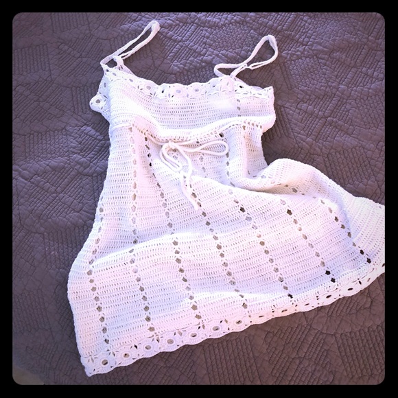 BCBGMaxAzria Tops - BCBG Crochet top